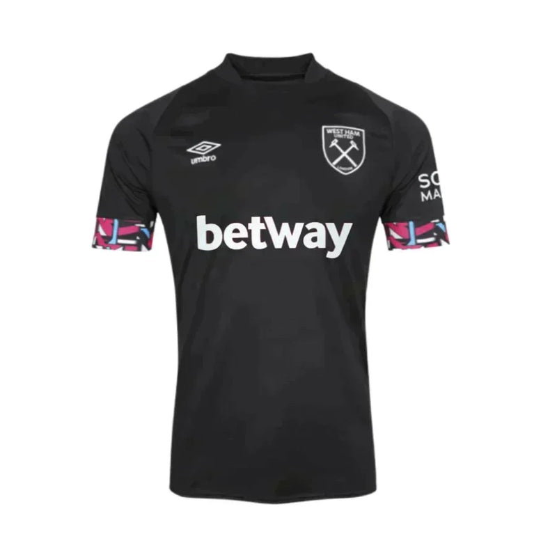 Camisa WestHam II 22/23 - Umbro Torcedor Masculina - Preto