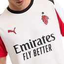 Camisa AC Milan Away 25/26 - Torcedor Puma Masculino - Branco