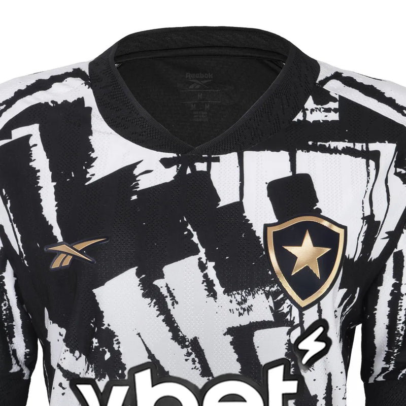 Camisa Botafogo Reebok Fourth 25/26 - Feminina + Patrocínio Vbet e Centrum