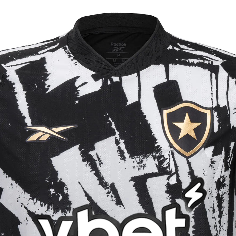 Camisa Botafogo Reebok Fourth 25/26 + Patrocínio Vbet e Centrum