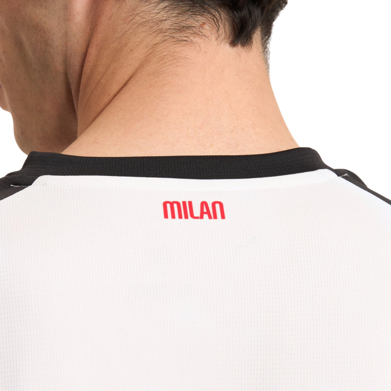 Camisa AC Milan Away 25/26 - Torcedor Puma Masculino - Branco