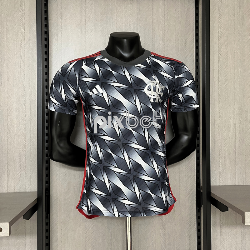 Camisa Jogador Com Patrocínio Do Flamengo III 24/25