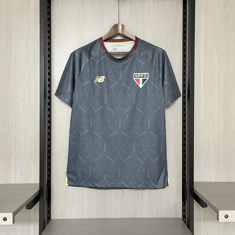 Camisa Do São Paulo Treino Cinza 25/26