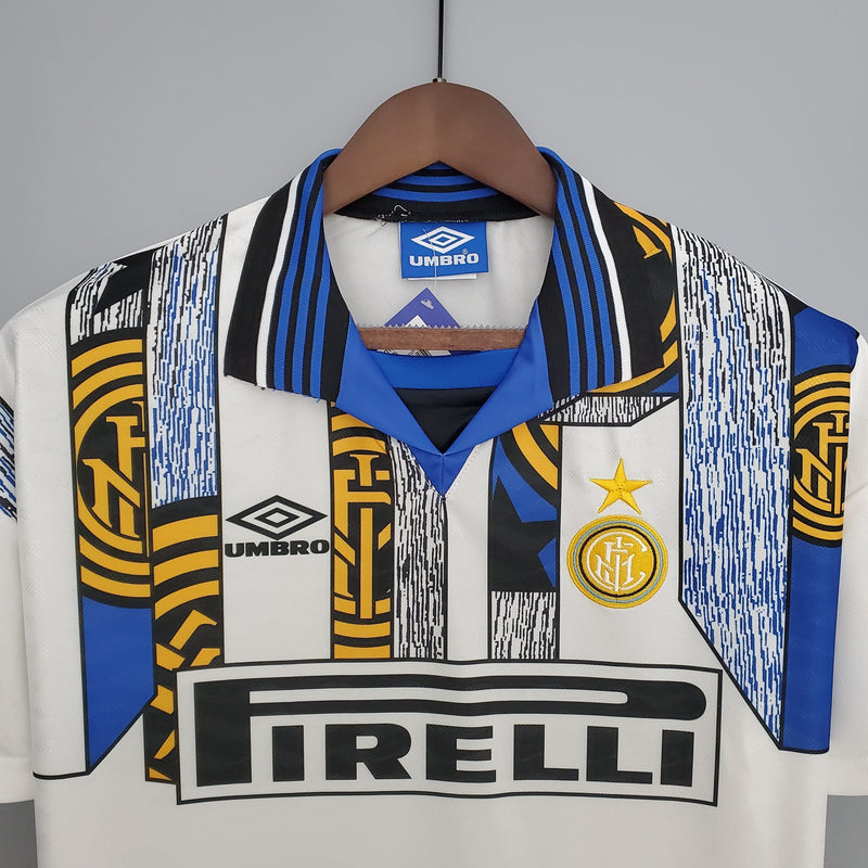 Camisa Inter de Milão Reserva 96/97 - Versão Retrô