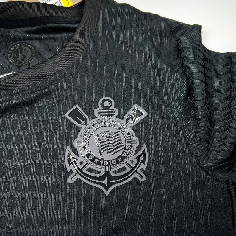 Camisa Jogador Do Corinthians All Black/Preto 24/25