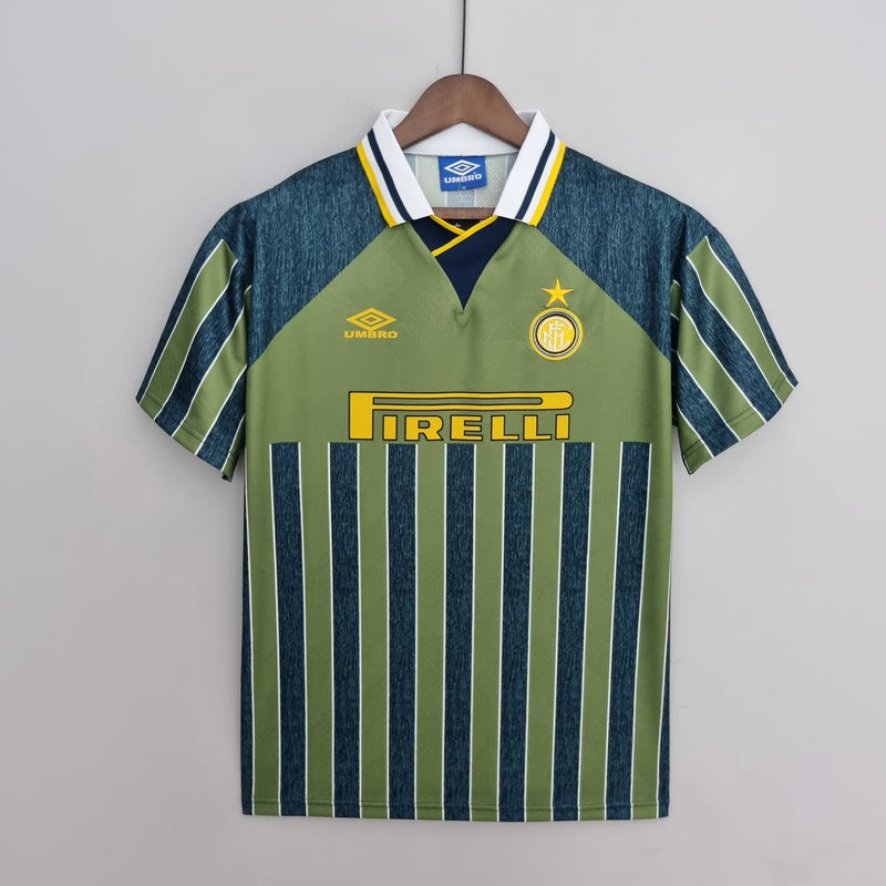 Camisa Inter de Milão Reserva 95/96 - Versão Retrô