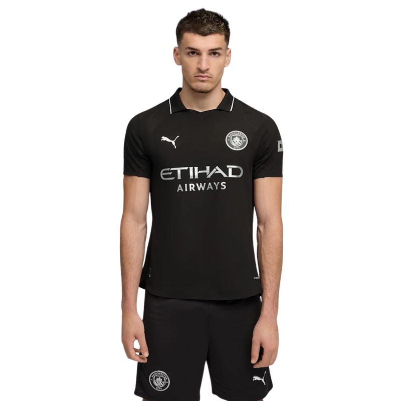 Camisa Manchester City Away 25/26 - Torcedor Puma Masculino - Preto