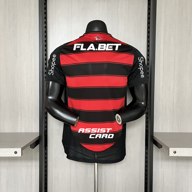 Camisa Jogador Com Patrocínio Do Flamengo I 25/26