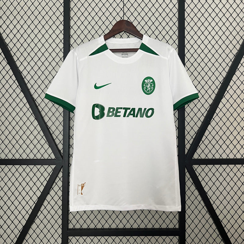 CAMISA LANÇAMENTO DO SPORTING 24/25 BRANCO