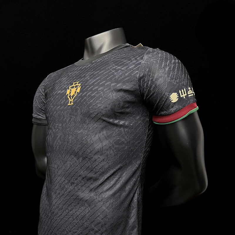 Camisa The Siu Cristiano Ronaldo 7 Preta commafootball - Jogador