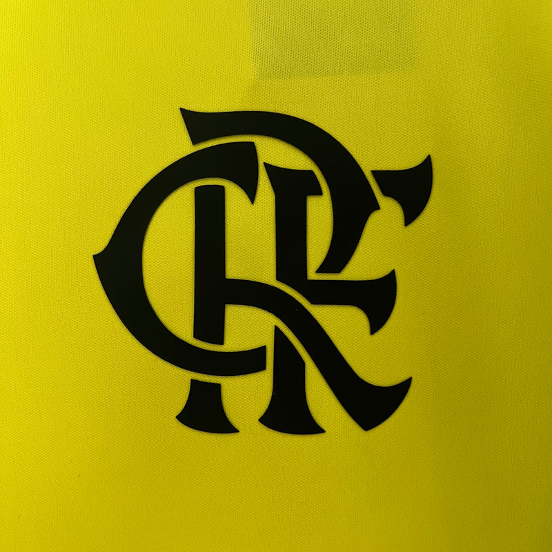 Camisa Do Flamengo Treino Amarelo 24/25