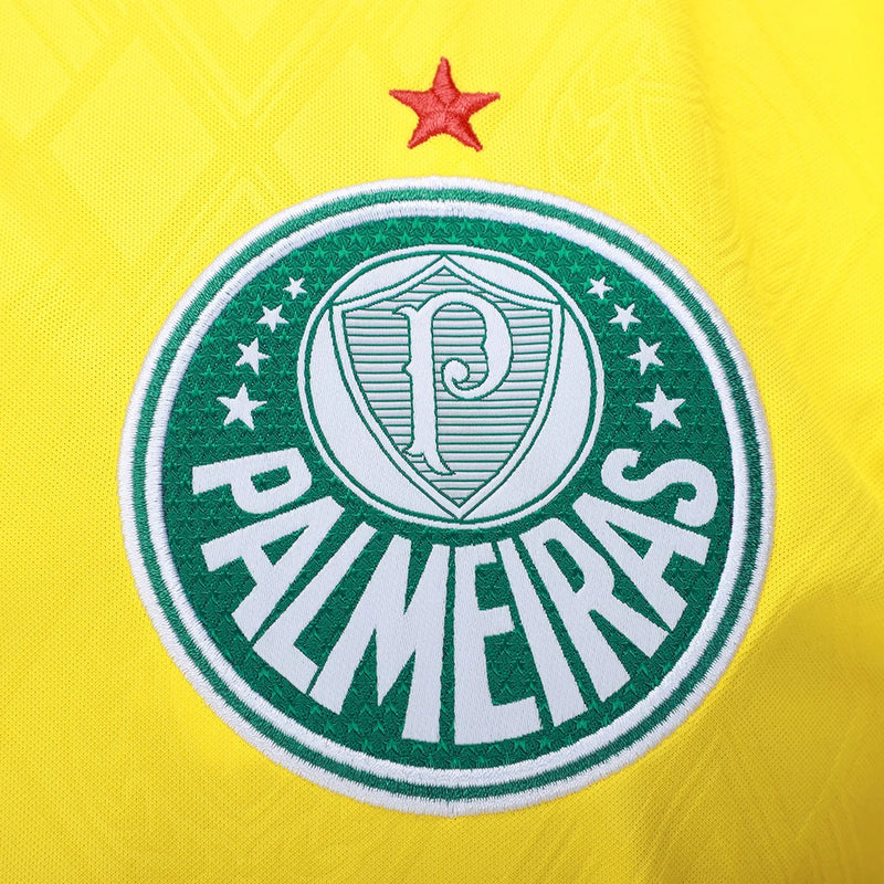 Camisa Palmeiras Third 2025/26 - Torcedor Puma Masculino - Amarelo