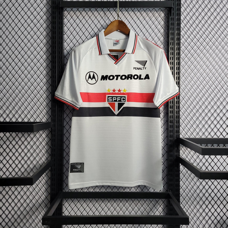 Camisa Oficial do São Paulo F.C - 2000 - Retro - Personalizável