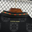 Camisa Portugal Ediçao Especial Eusebio Panter Negra Manga Longa 2026/27 - Torcedor Puma Masculino