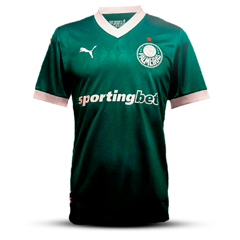Camisa Palmeiras I 25/26 Torcedor Puma Masculina - Verde