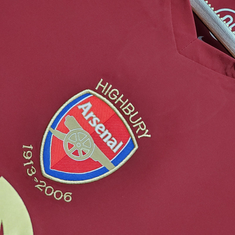 Camisa Retrô Arsenal 2005/06 Home