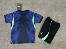 Conjunto Infantil Brasil II 2026/27 Jordan Torcedor - Azul
