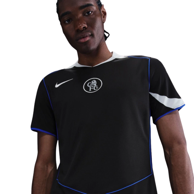 Camisa Chelsea Third 25/26 Torcedor Nike Masculino - Preto