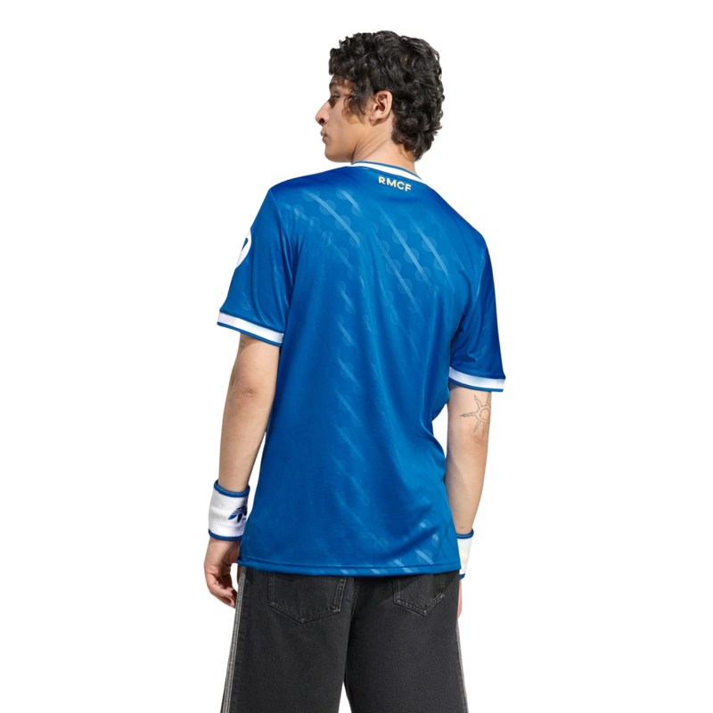 Camisa Real Madrid Third 25/26 Torcedor Adidas Masculino - Azul