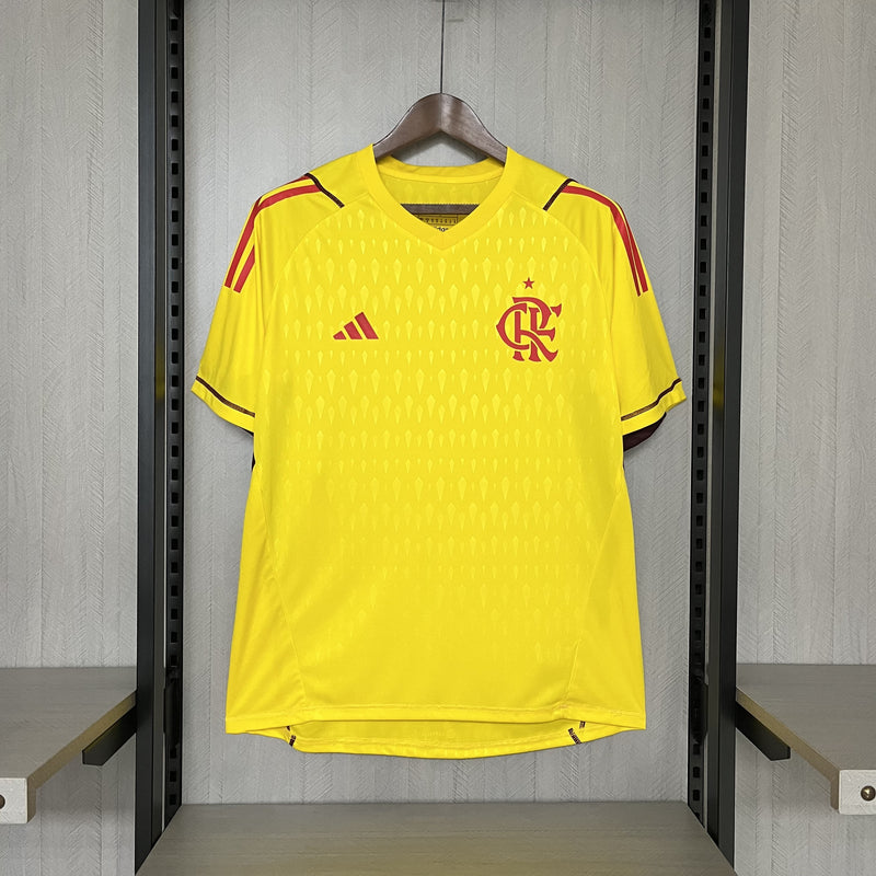 Camisa Do Flamengo Goleiro Amarelo 24/25