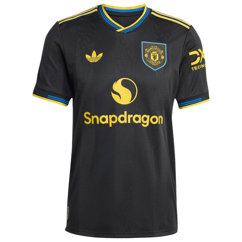 Camisa Manchester United 25/26 Masculina Torcedor - Preta
