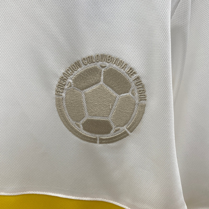 Camisa Seleção Colombiana Edição Comemorativa Centenário - Branca, Amarela, Azul e Vermelha