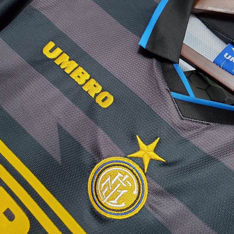 Camisa Inter de Milão Reserva 97/98 - Versão Retrô