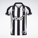 Camisa Botafogo Home 2025/26 - Torcedor Reebok Masculino - Preto e Branco