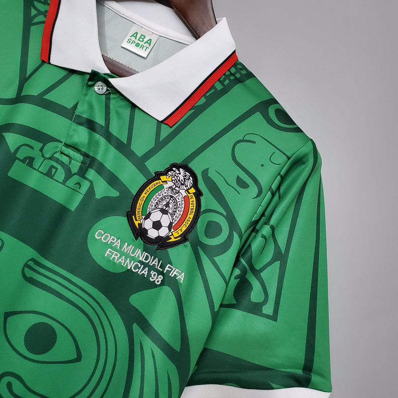 Camisa México Titular 1998 - Versão Retrô
