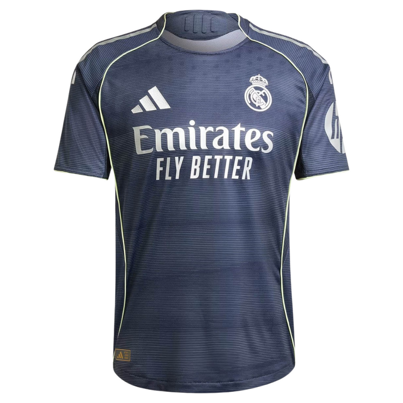 Camisa Real Madrid Away 25/26 Torcedor Adidas Masculino - Azul