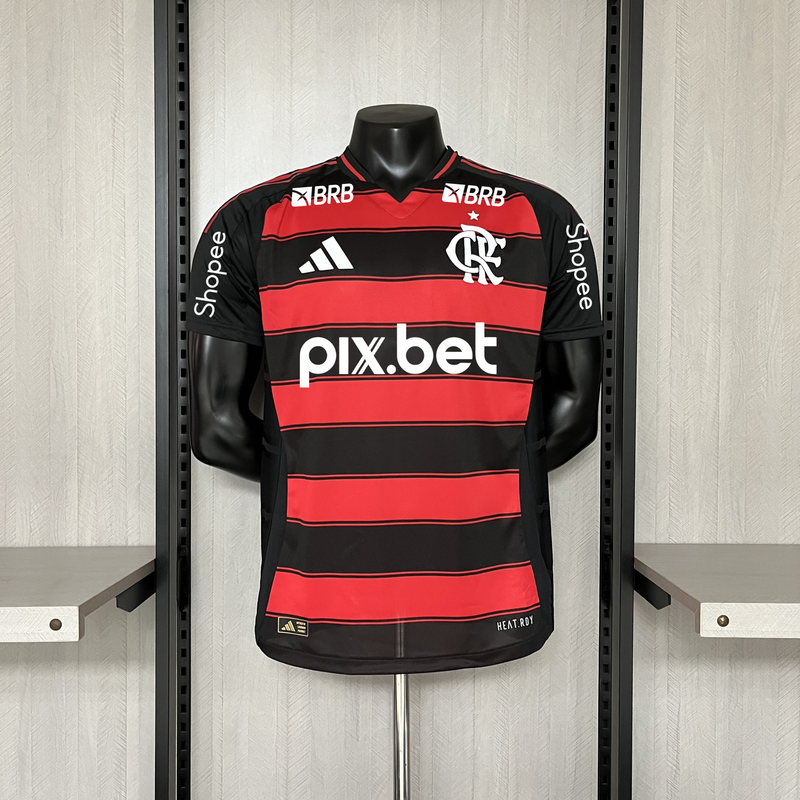 Camisa Jogador Com Patrocínio Do Flamengo I 25/26