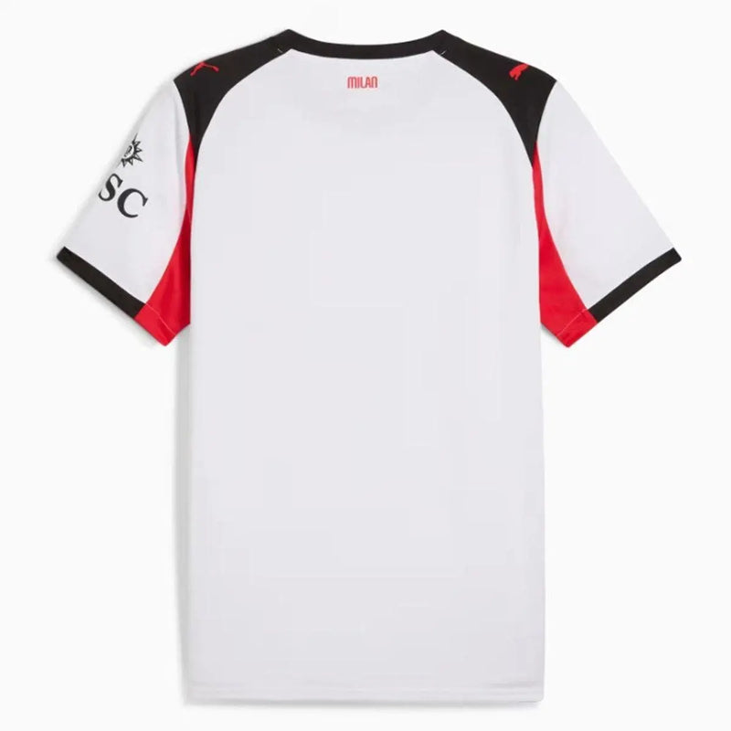 Camisa AC Milan Away 25/26 - Torcedor Puma Masculino - Branco