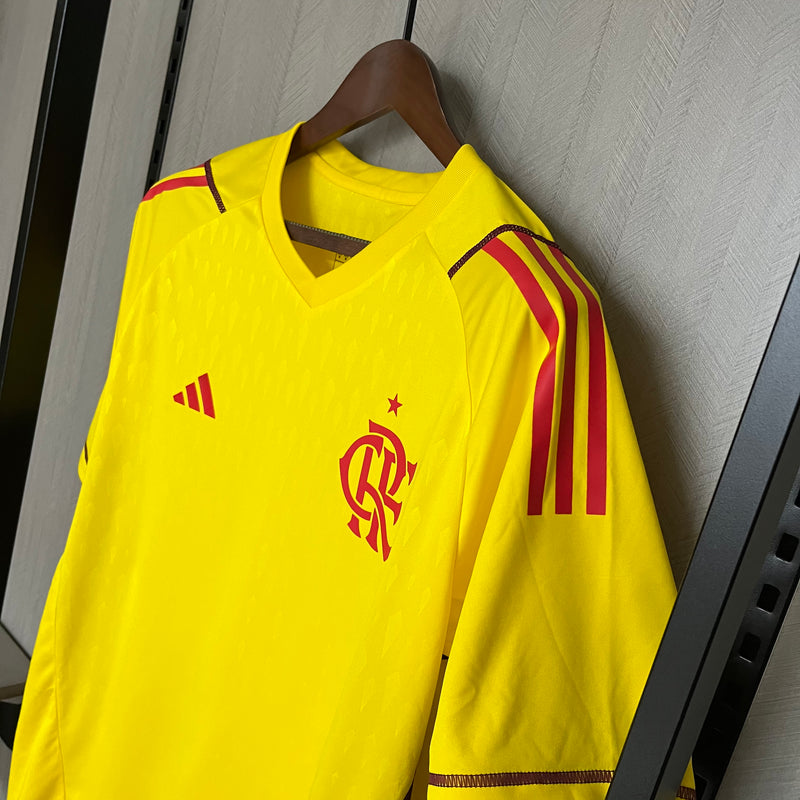 Camisa Do Flamengo Goleiro Amarelo 24/25