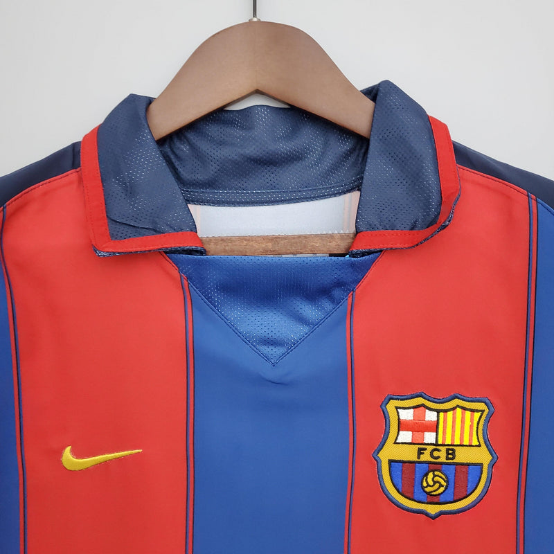 Camisa Retrô FC Barcelona 2003/04 Home