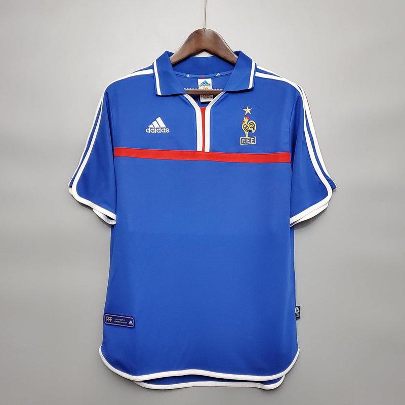 Camisa Retrô Seleção França 2000/00 Home