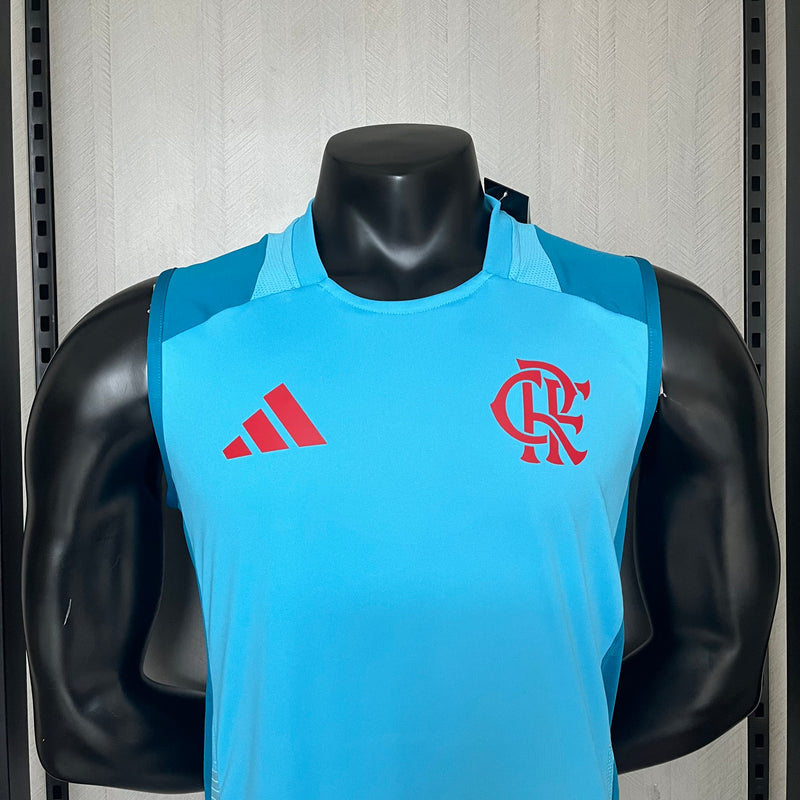 Camisa Regata Do Flamengo Treino Azul 25/26