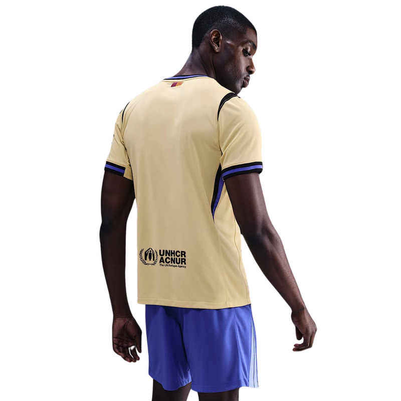 Camisa Barcelona X Kobe Bryant Away 25/26 Torcedor Nike Masculino - Amarelo