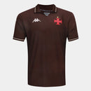 Camisa Vasco III 25/26 s/n Jogador Kappa Masculina - Marrom