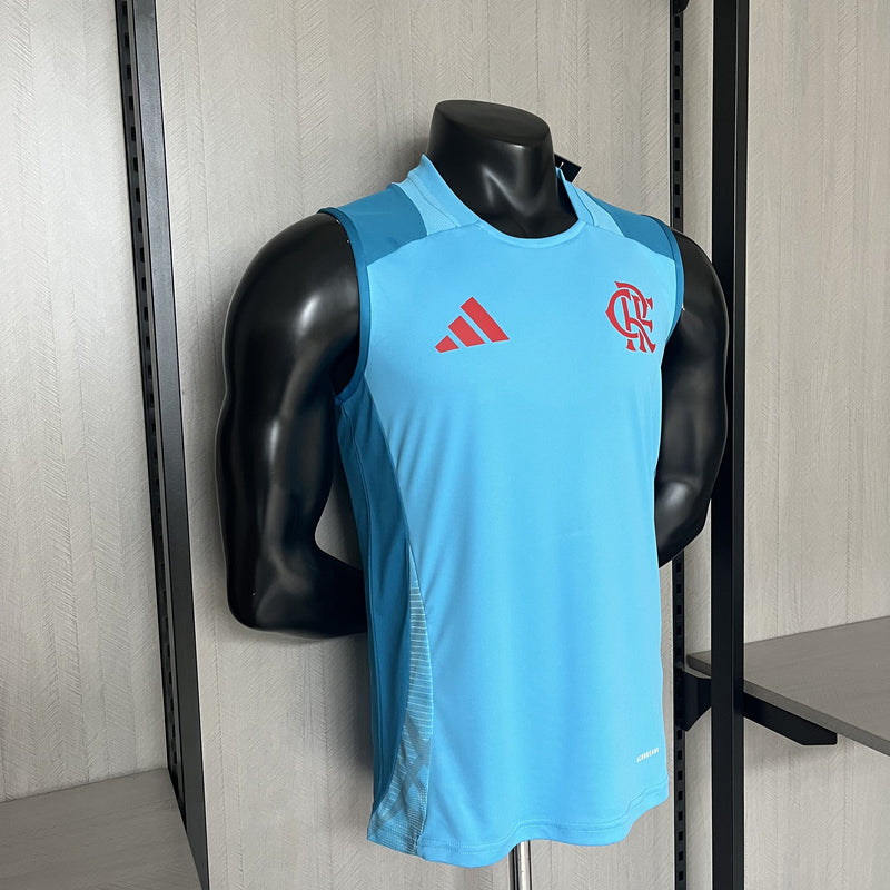 Camisa Regata Do Flamengo Treino Azul 25/26