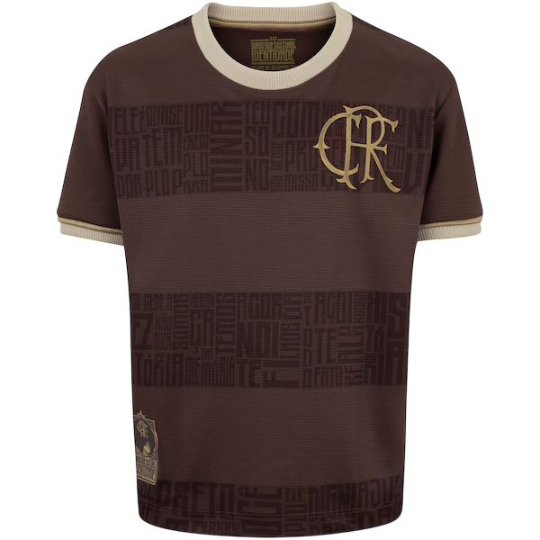 Camisa Do Flamengo Consciência Negra 24/25 - Marrom