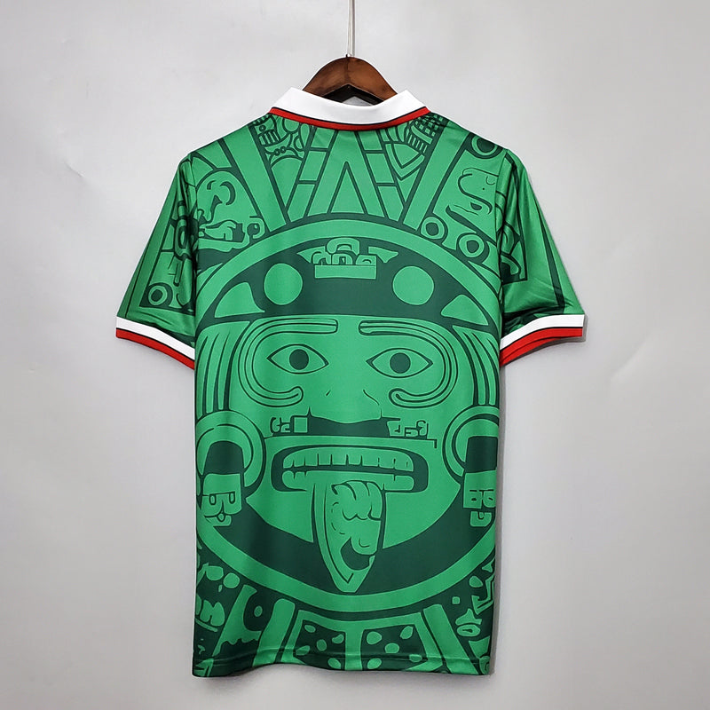 Camisa México Titular 1998 - Versão Retrô