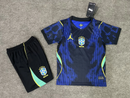 Conjunto Infantil Brasil II 2026/27 Jordan Torcedor - Azul