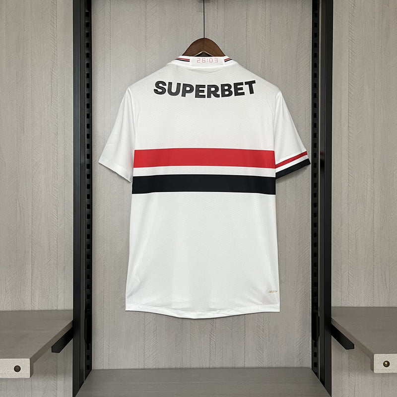 Camisa Com Patrocínio Do São Paulo I 25/26