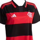 [PRÉ-VENDA] Camisa Flamengo I 2026/27 Torcedor Adidas Feminina - Vermelho e Preto