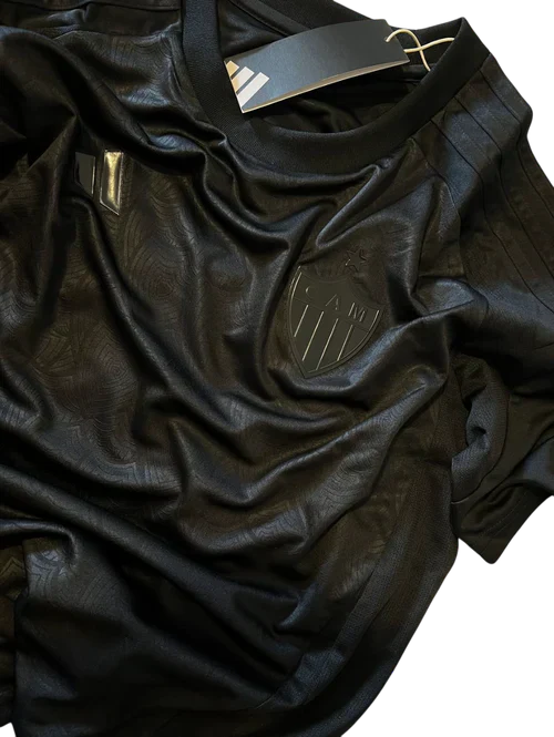 Camisa Atlético Mineiro All Black 25/26 - Versão Torcedor