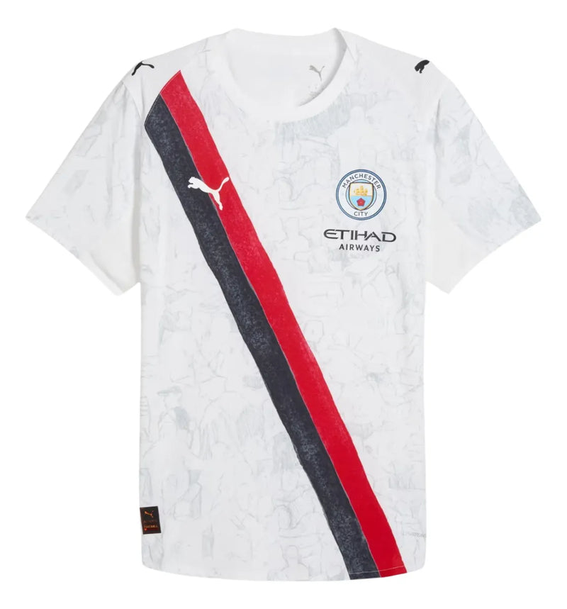 Camisa Manchester City 25/26 Masculina Torcedor - Branca