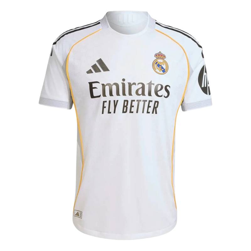Camisa Real Madrid Home 25/26 - Torcedor Adidas Masculino - Branco