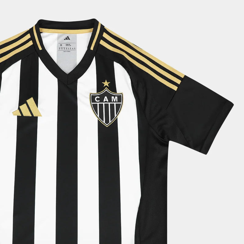 Camisa Atlético Mineiro I 25/26 Torcedor Adidas Masculina - Preto