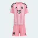 Uniforme Infantil Inter Miami I 25/26 Messi Adidas - Rosa+Pink