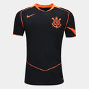 Camisa Corinthians Nike Total 90 III 2025/26 Torcedor Pro Masculina - Preto+Laranja